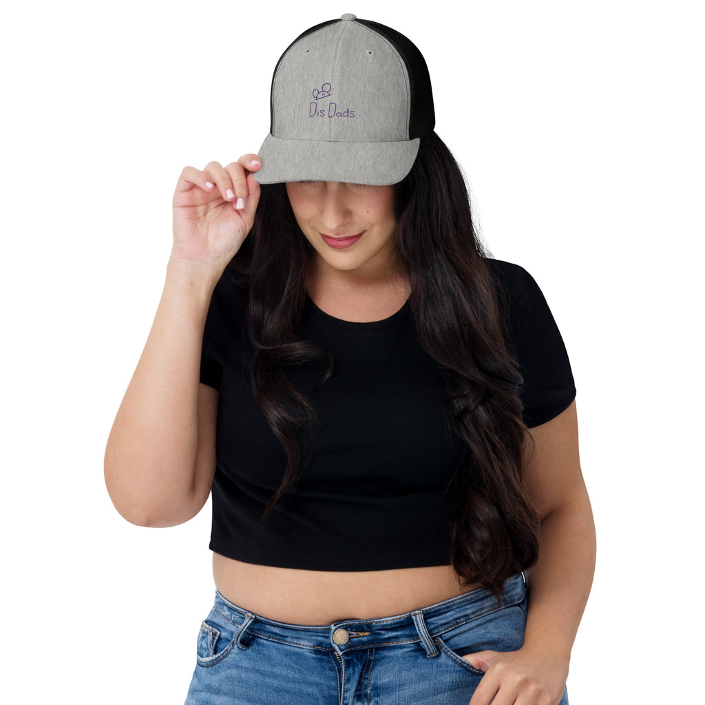 Dis Dads Magic Ears Embroidered Trucker Cap Cool & Comfortable