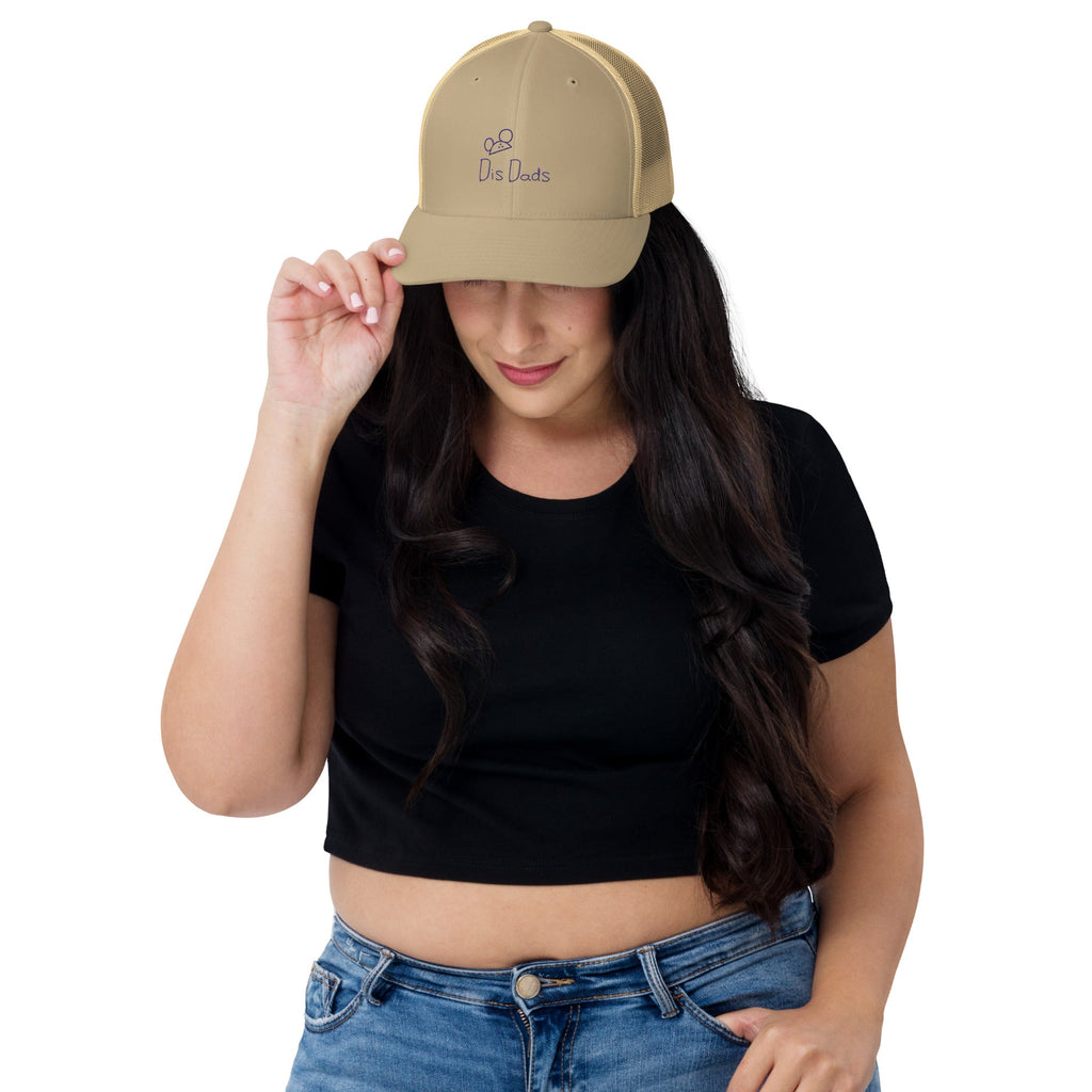 Dis Dads Magic Ears Embroidered Trucker Cap Cool & Comfortable
