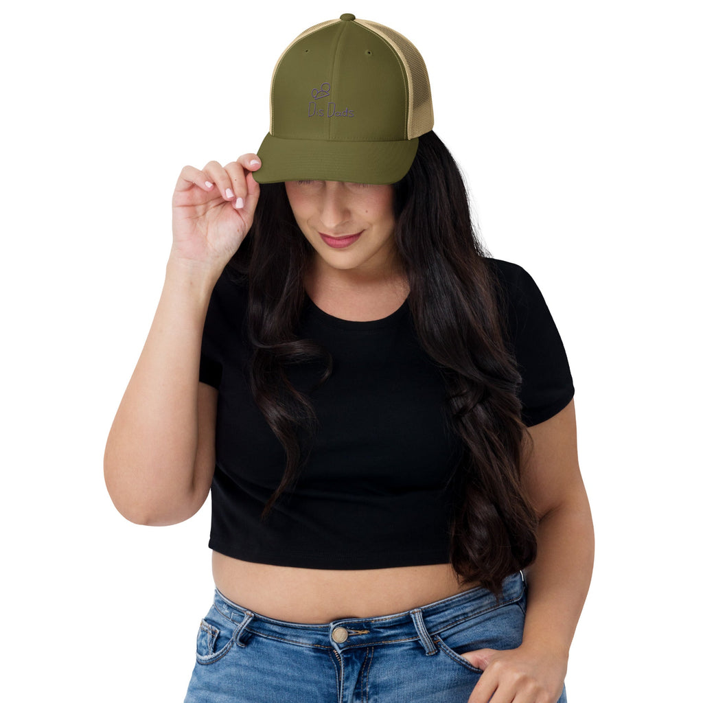Dis Dads Magic Ears Embroidered Trucker Cap Cool & Comfortable