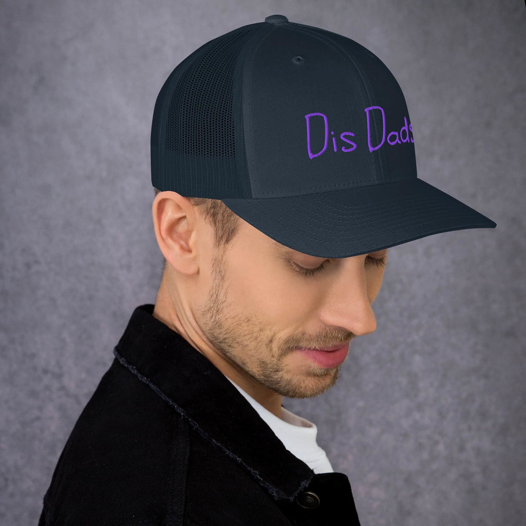 Dis Dads Embroidered Trucker Cap Cool & Comfortable