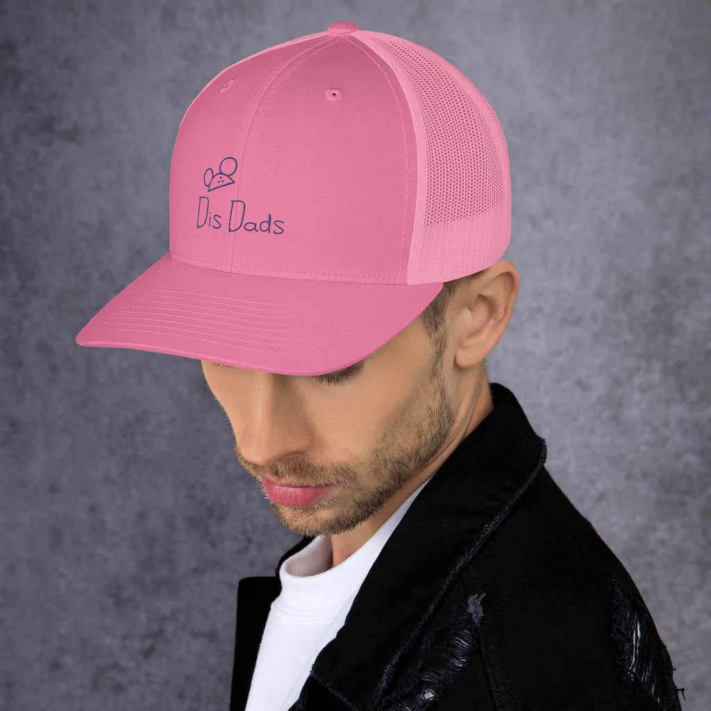 Dis Dads Magic Ears Embroidered Trucker Cap Cool & Comfortable
