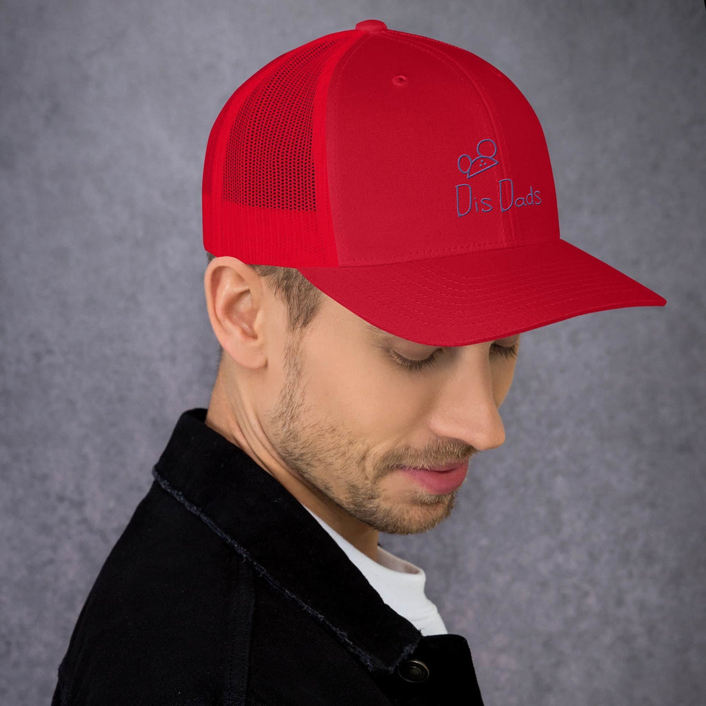 Dis Dads Magic Ears Embroidered Trucker Cap Cool & Comfortable