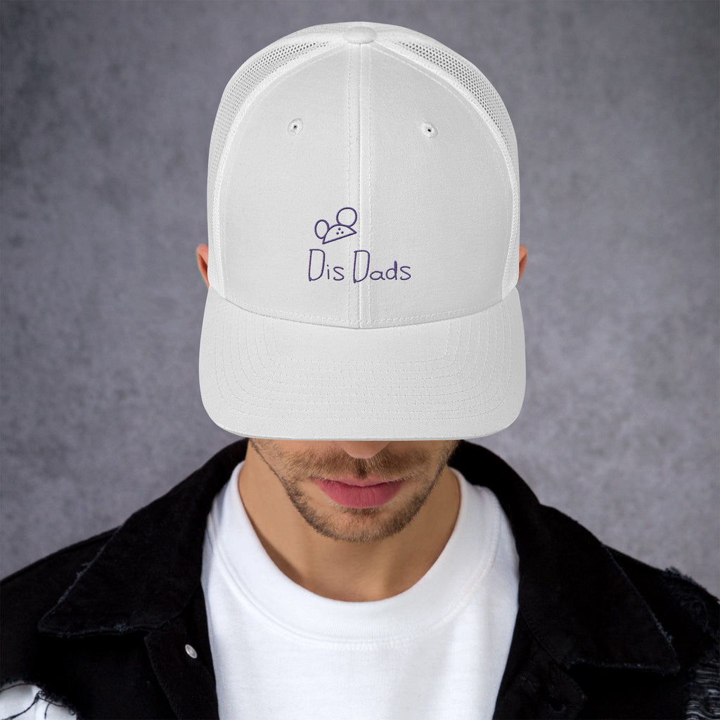 Dis Dads Magic Ears Embroidered Trucker Cap Cool & Comfortable