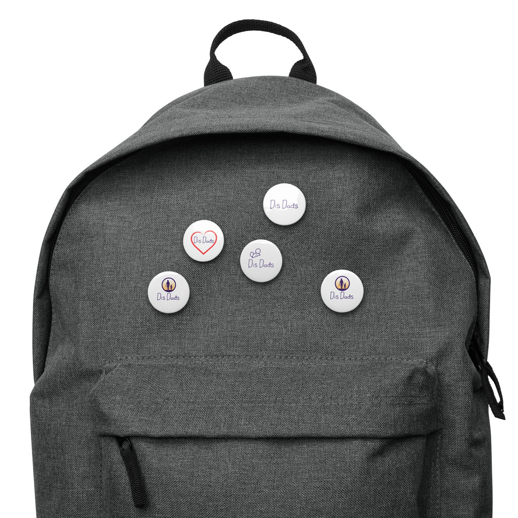 Dis Dads Assorted Pin Buttons Collectible and Stylish Accessories