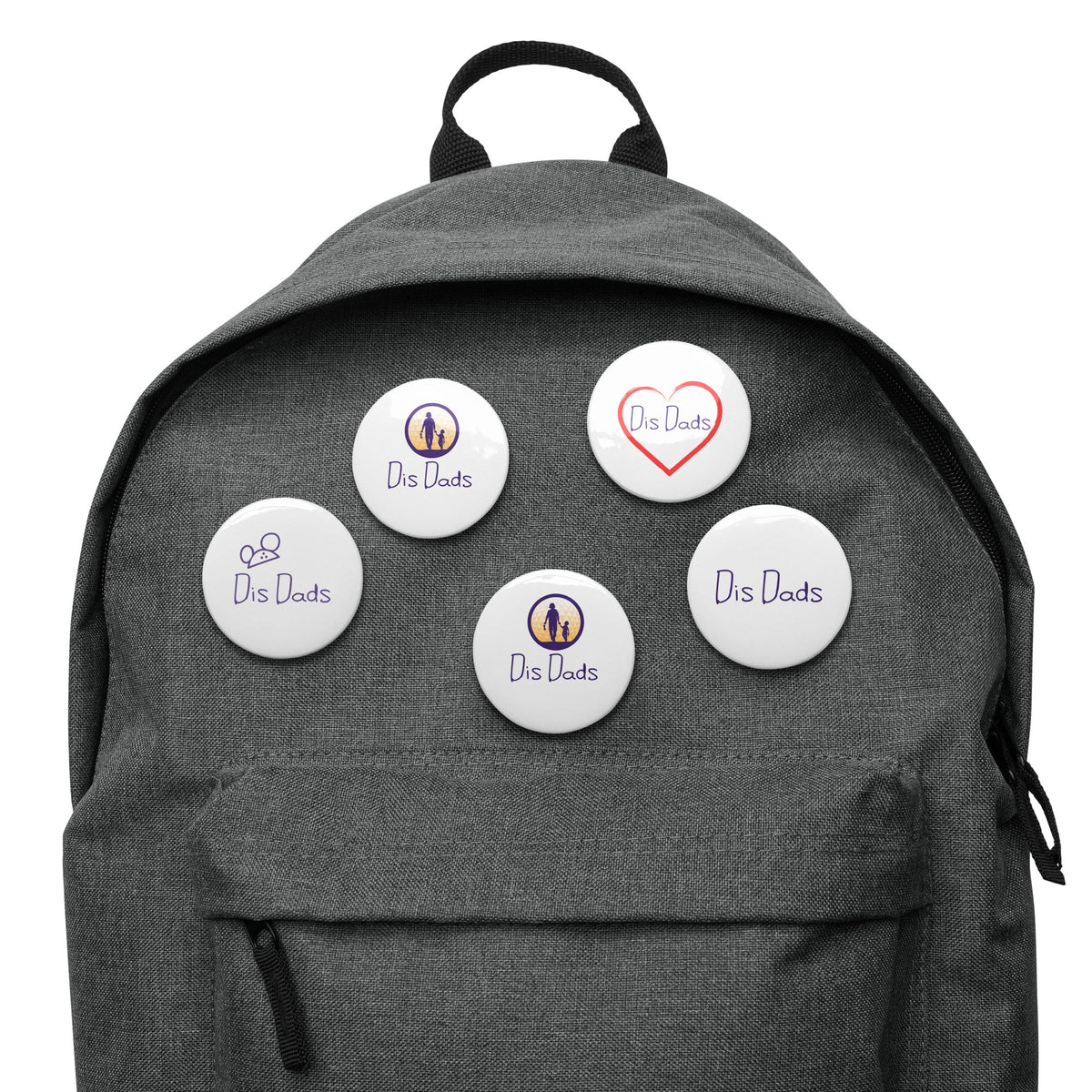 Dis Dads Assorted Pin Buttons Collectible and Stylish Accessories