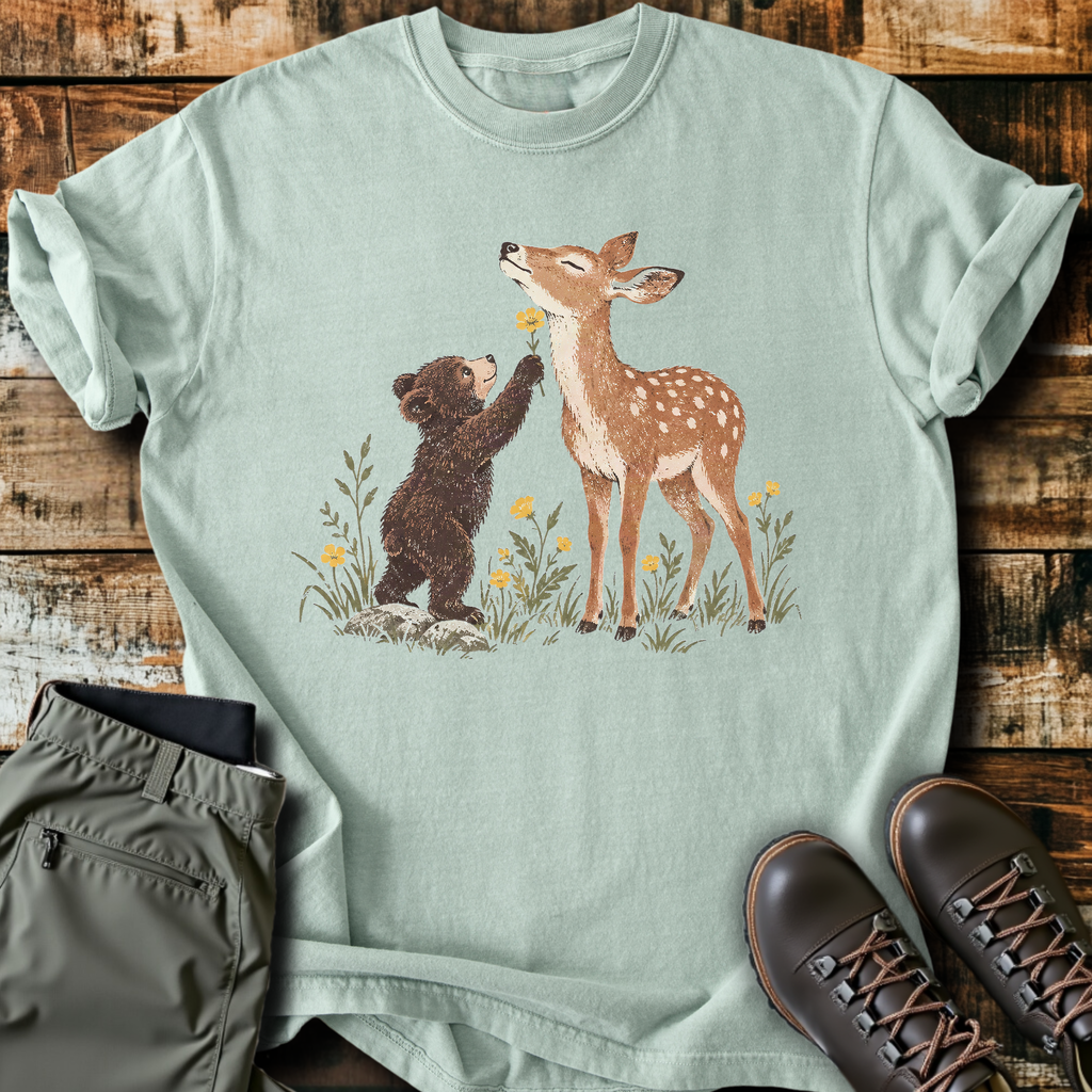 A Flower For You Fawn T-Shirt product image 2
