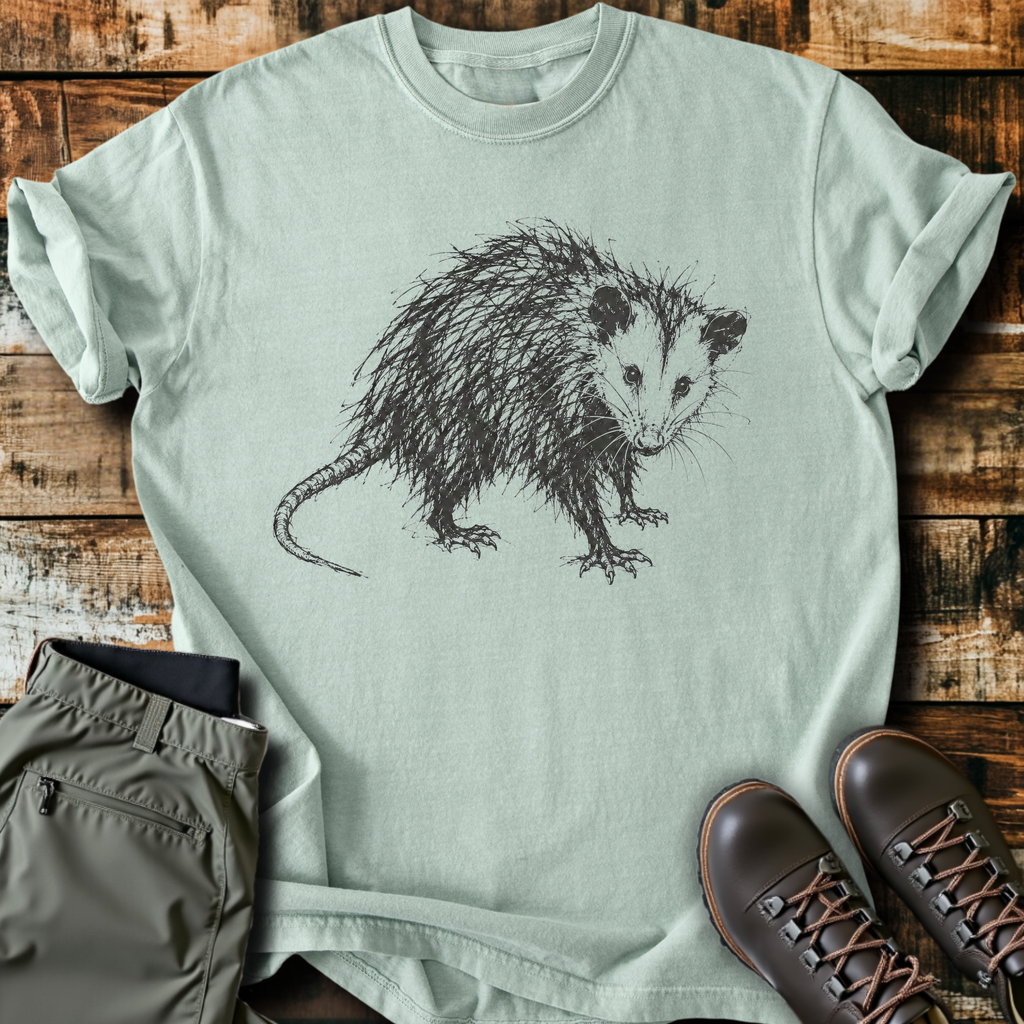 Scribble Opossum T-Shirt product image 2