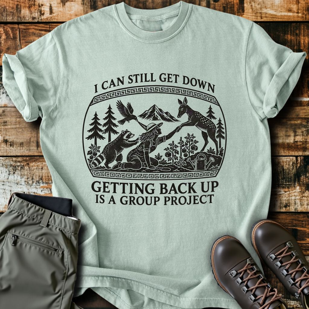 Getting Back Up Is A Group Project T-Shirt product image 1