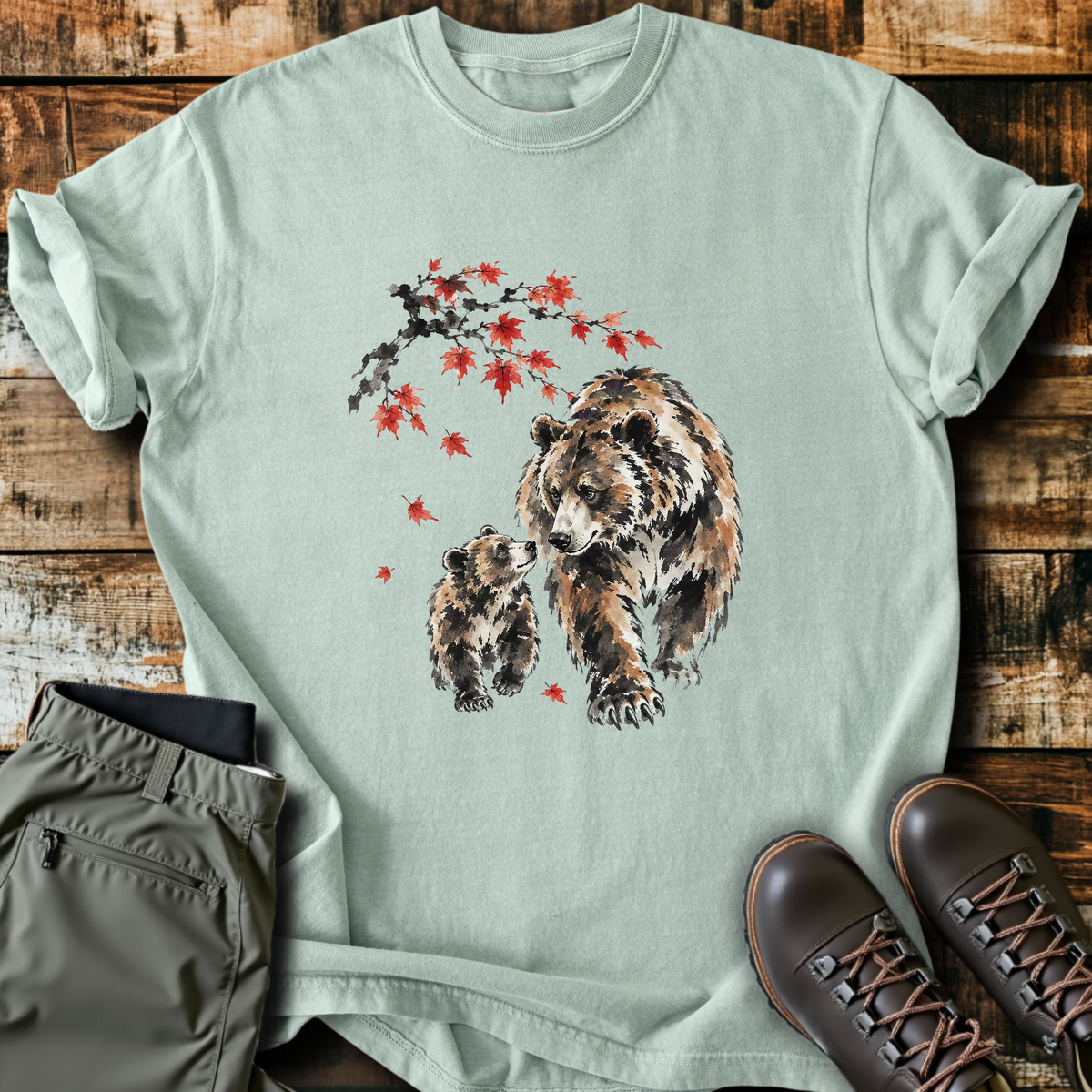 Maple Ink Bears T-Shirt product image 3