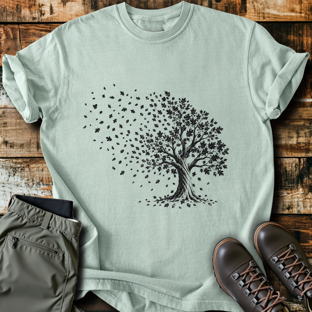 Windy Autumn Tree T-Shirt product image 2