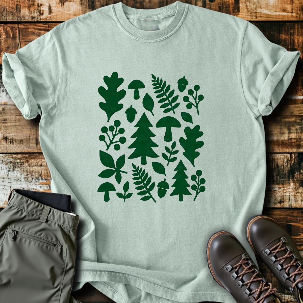 Forest Floor Shapes T-Shirt product image 1