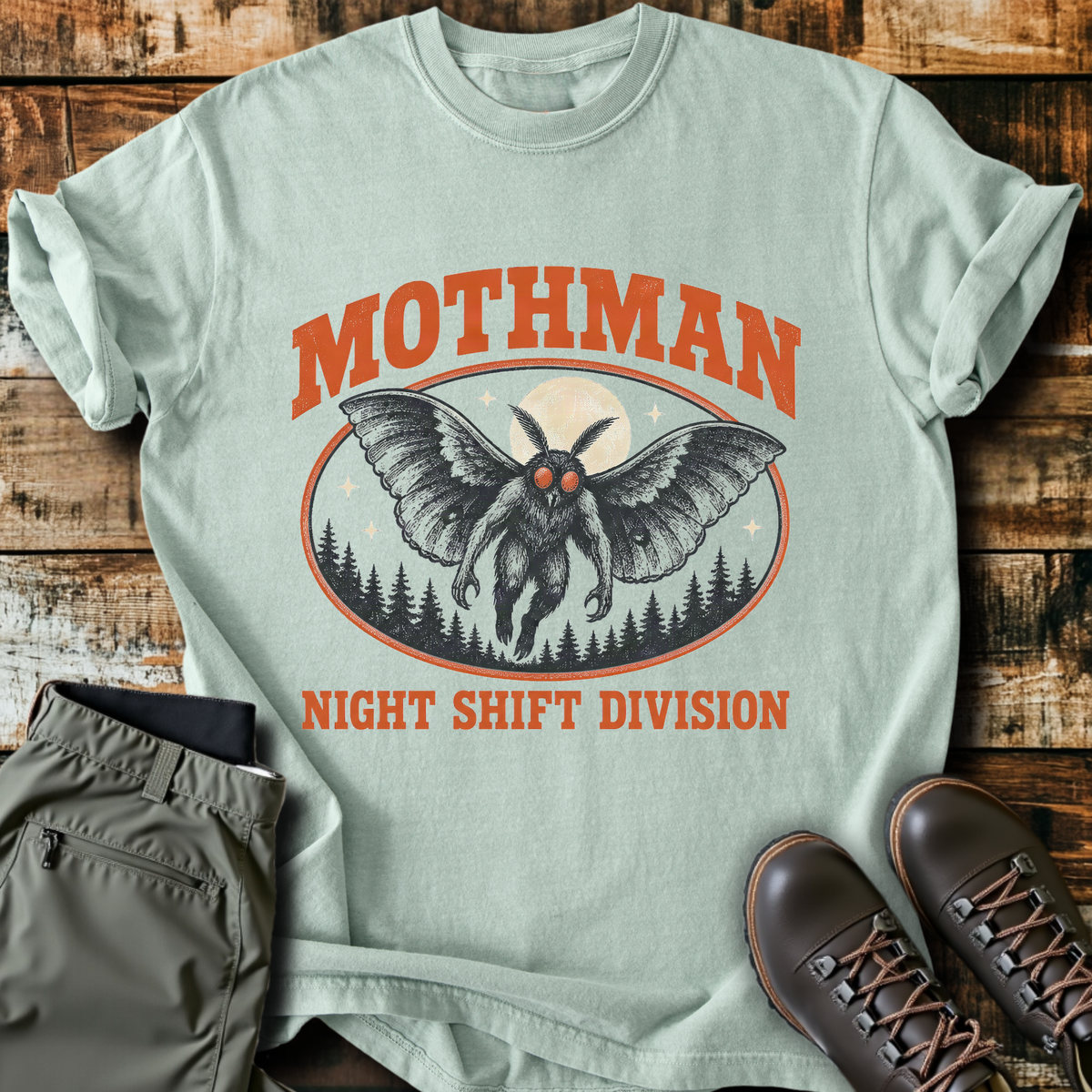 Mothman Night Shift T-Shirt product image 2