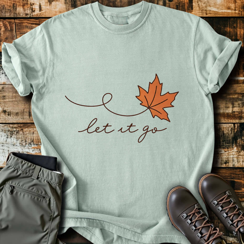 Let It Go Leaf T-Shirt product image 3