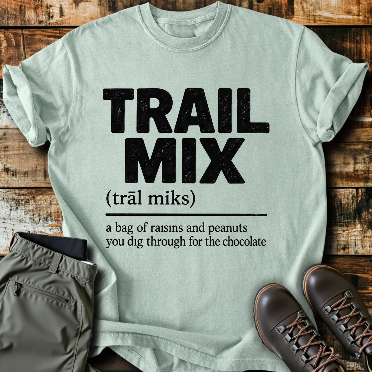 Trail Mix Definition T-Shirt product image 2