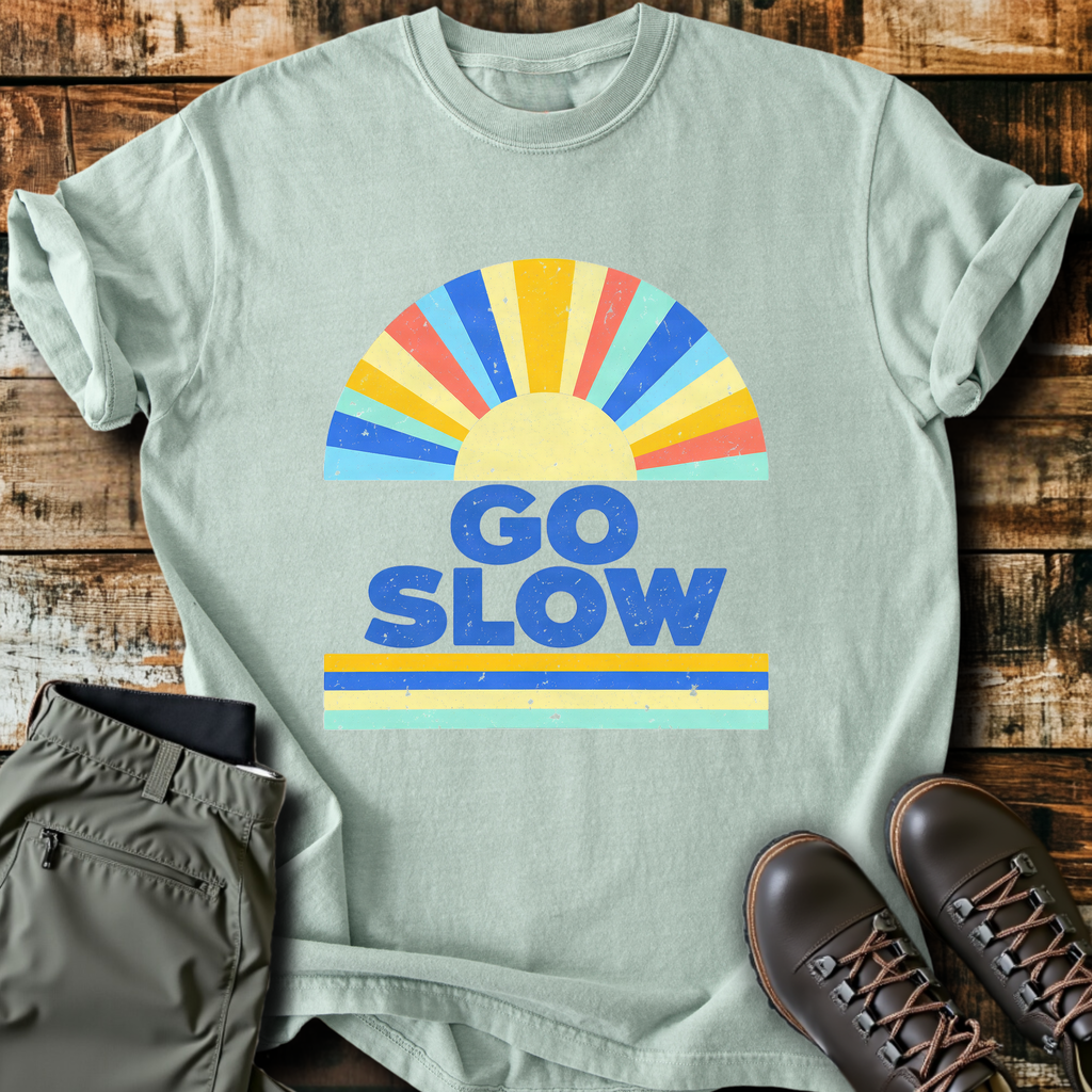 Go Slow Rainbow T-Shirt product image 2