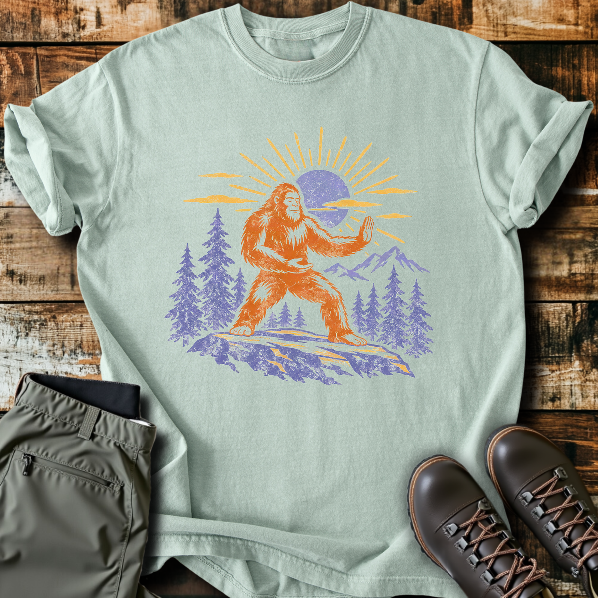 Bigfoot Sun Salutation T-Shirt product image 2