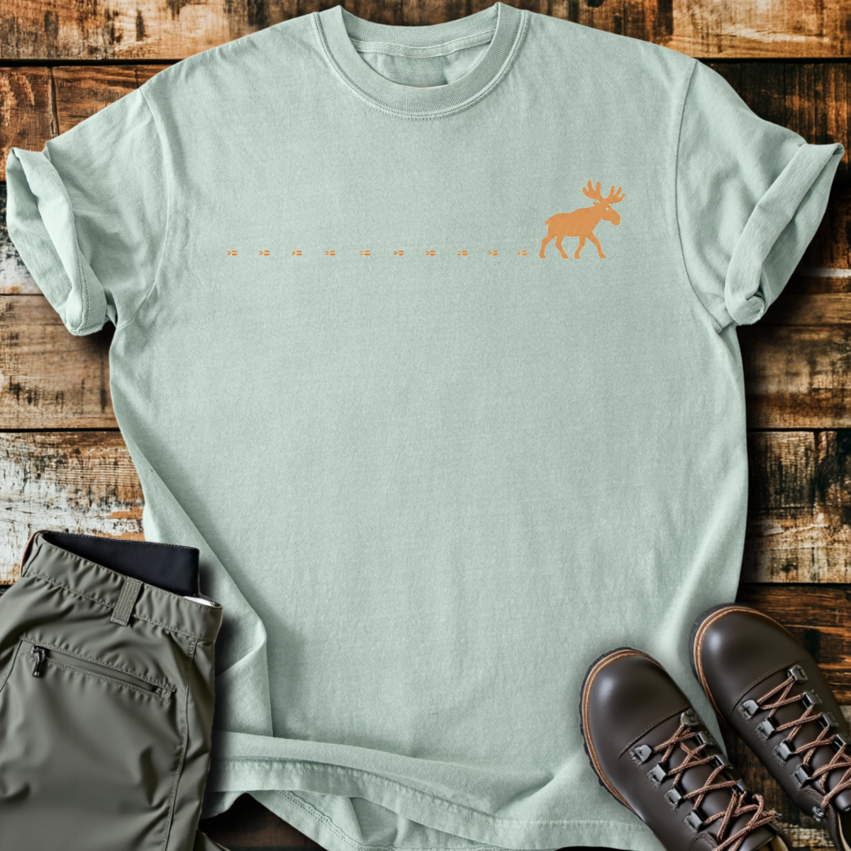Moose Trail Tracks T-Shirt product image 7