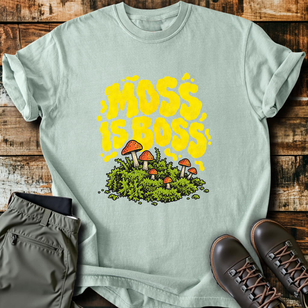 Moss Is Boss T-Shirt product image 1
