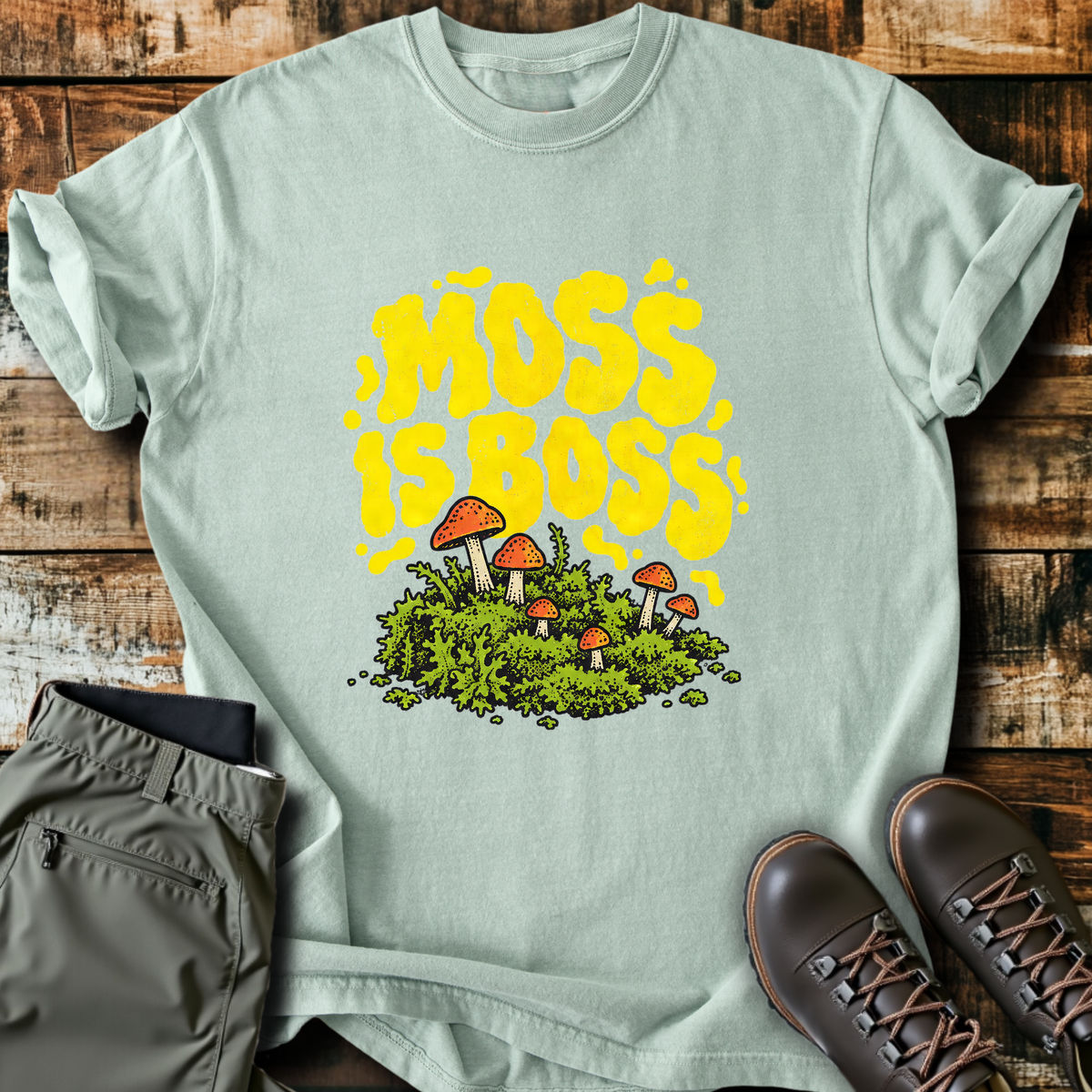 Moss Is Boss T-Shirt product image 1