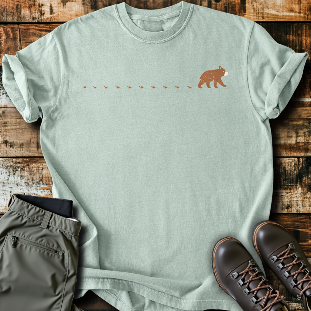 Bear Trail Tracks T-Shirt product image 2