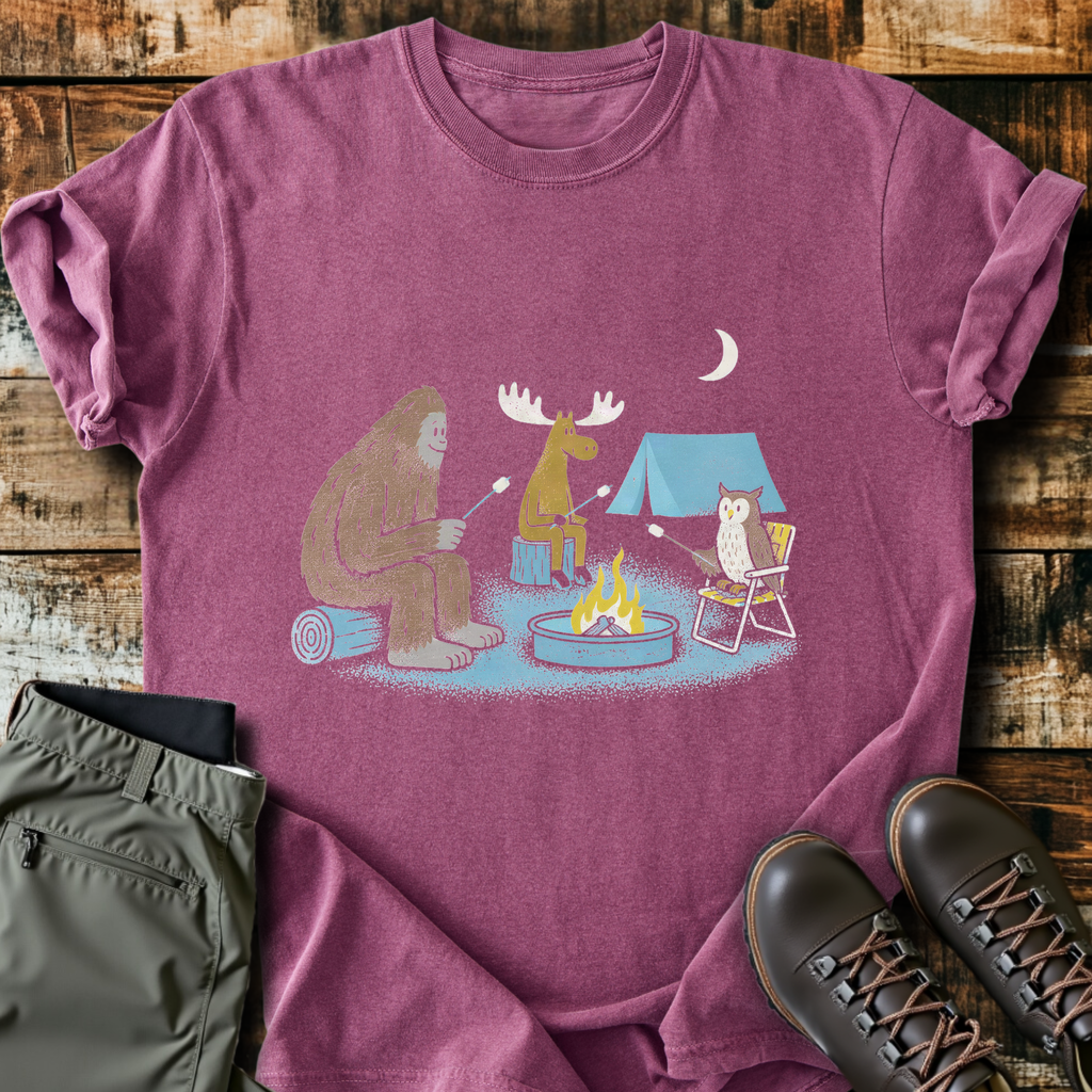 Cryptid Campfire Crew T-Shirt product image 3