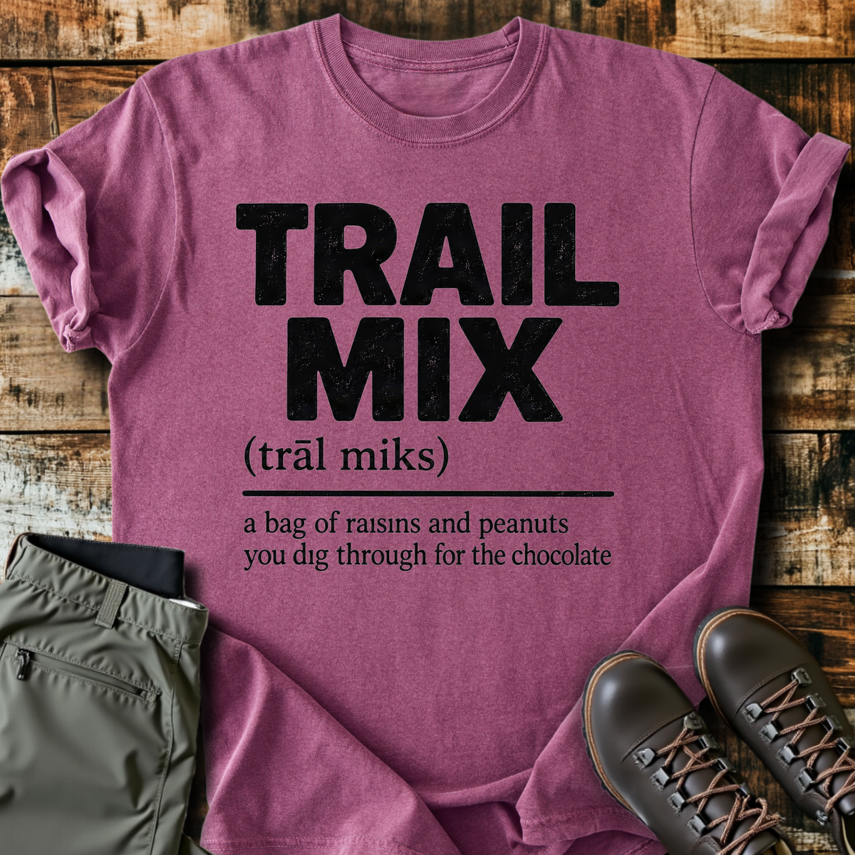Trail Mix Definition T-Shirt product image 3