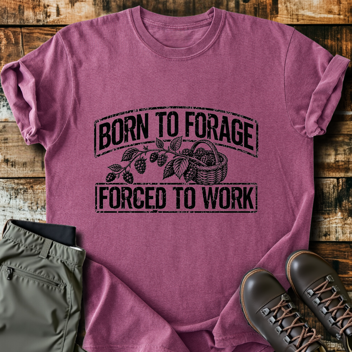 Born To Forage T-Shirt product image 3