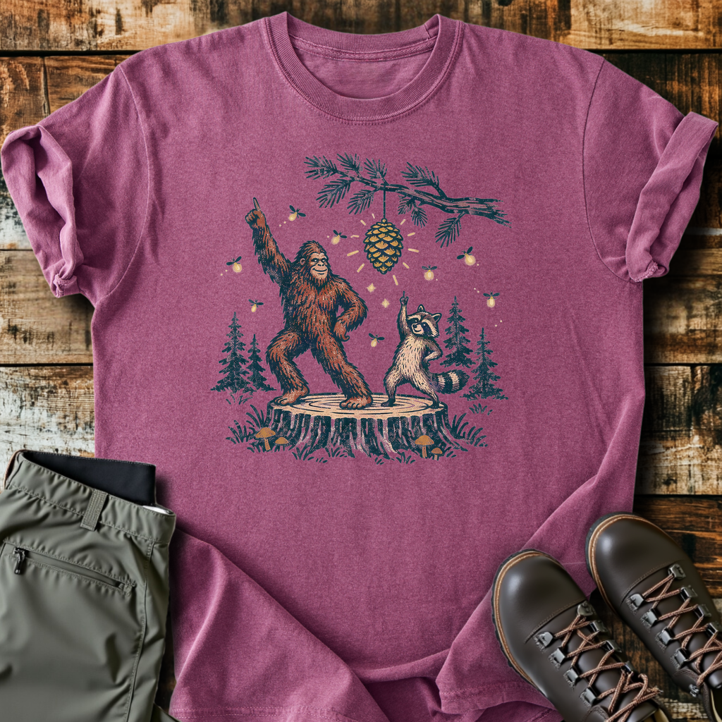 Bigfoot Stump Disco T-Shirt product image 2