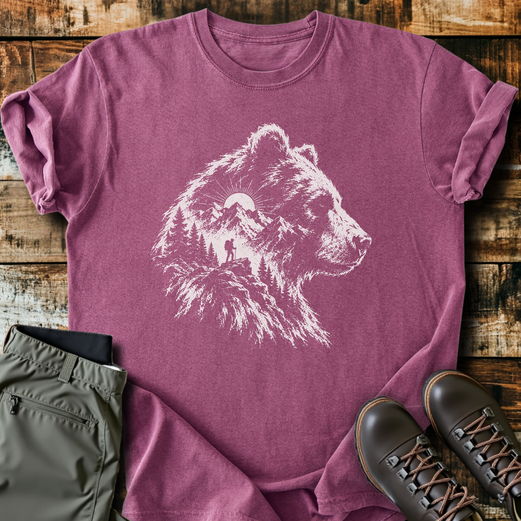 Bear Mountain Double Exposure T-Shirt product image 2