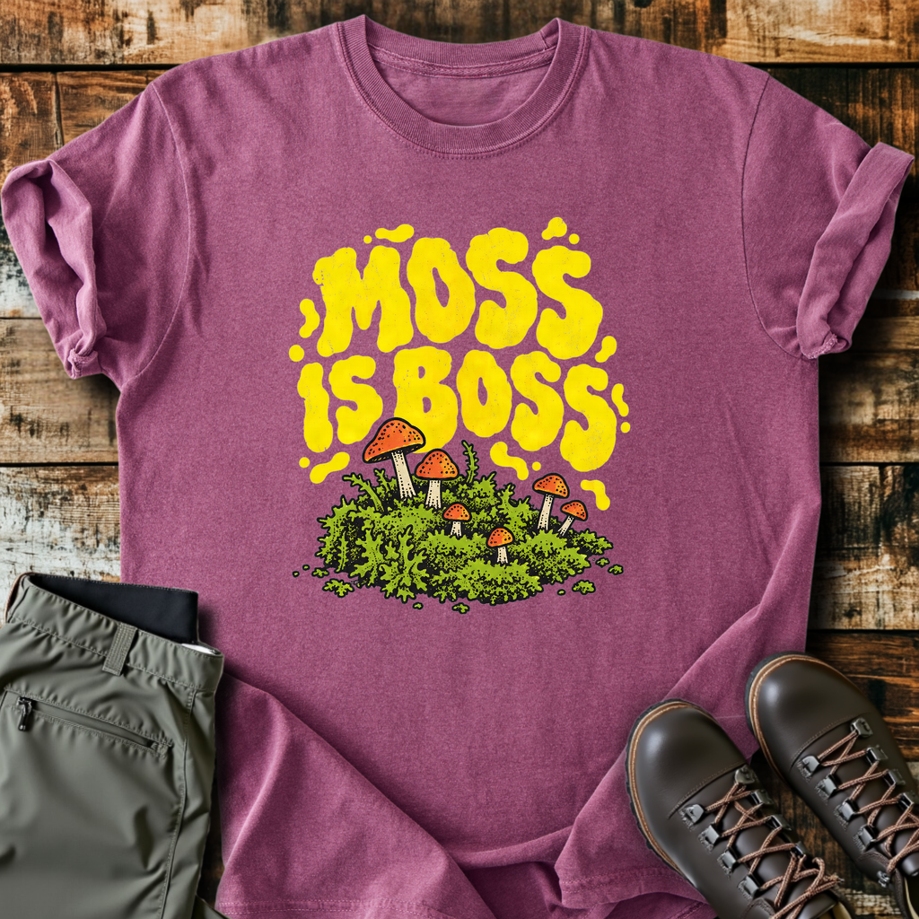 Moss Is Boss T-Shirt product image 2
