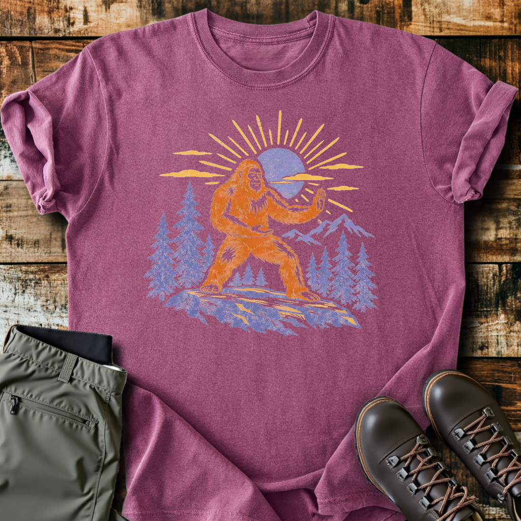 Bigfoot Sun Salutation T-Shirt product image 3