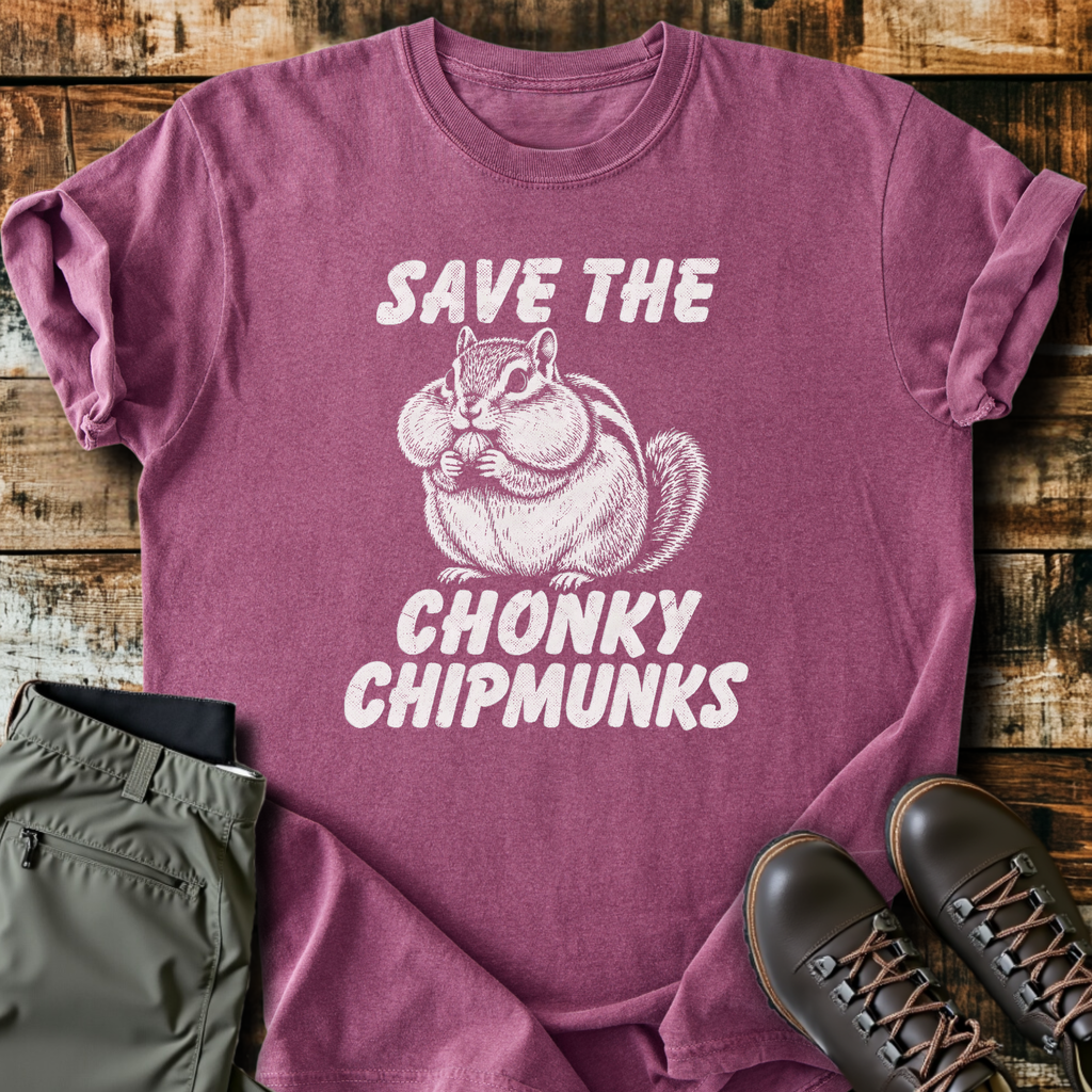 Save The Chonky Chipmunks T-Shirt product image 1