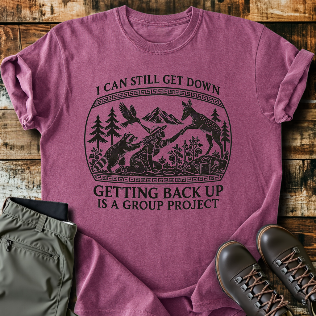 Getting Back Up Is A Group Project T-Shirt product image 2