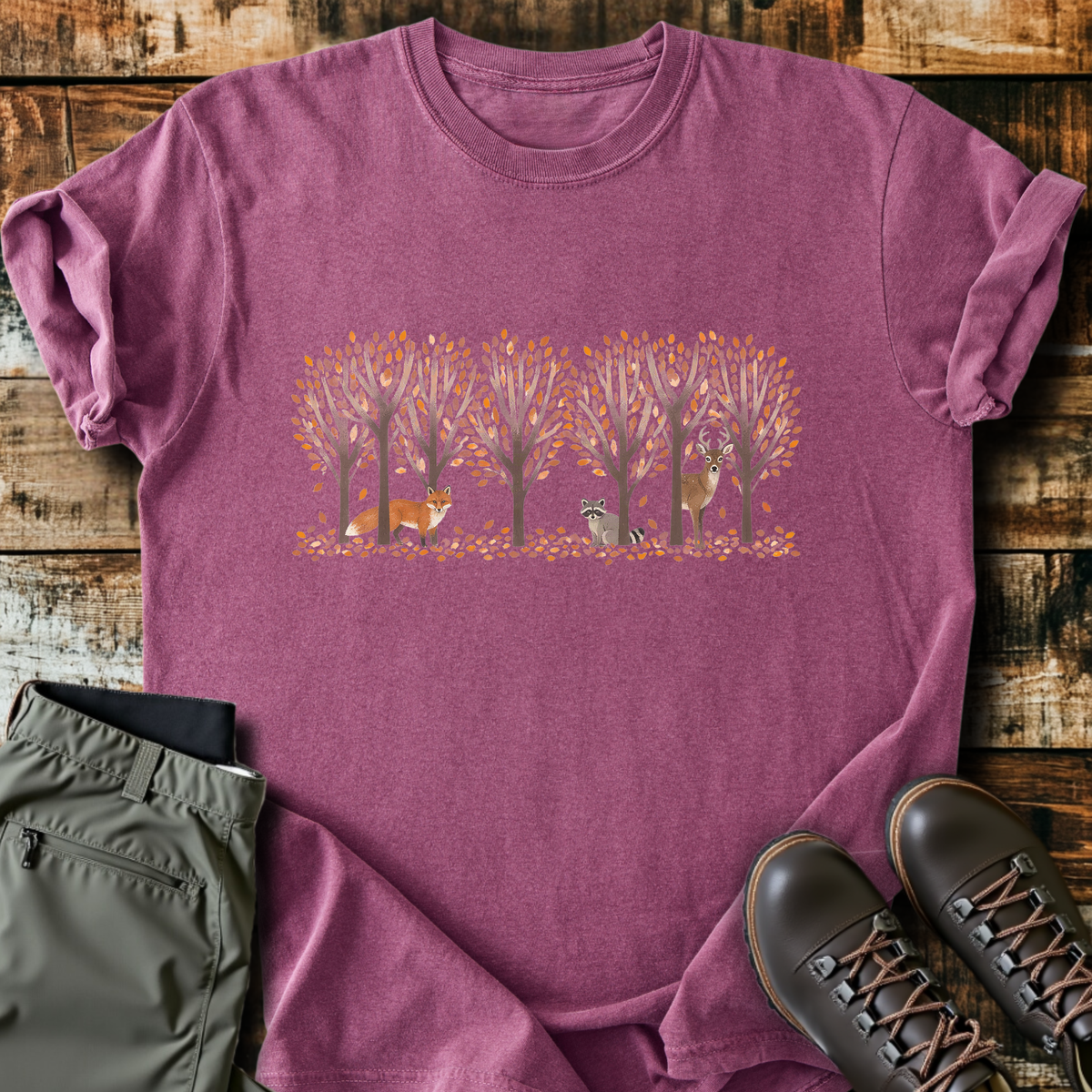 Autumn Forest Frieze T-Shirt product image 1