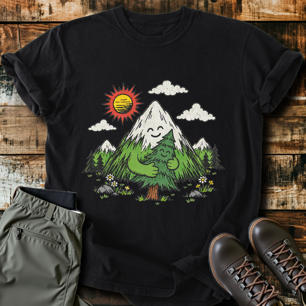 Mountain Hugs Tree T-Shirt product image 4