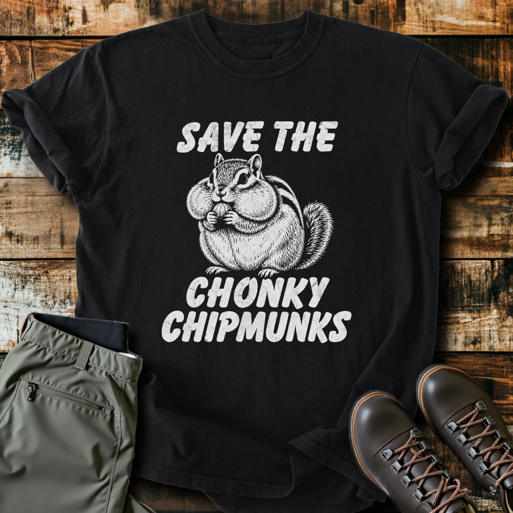 Save The Chonky Chipmunks T-Shirt product image 2