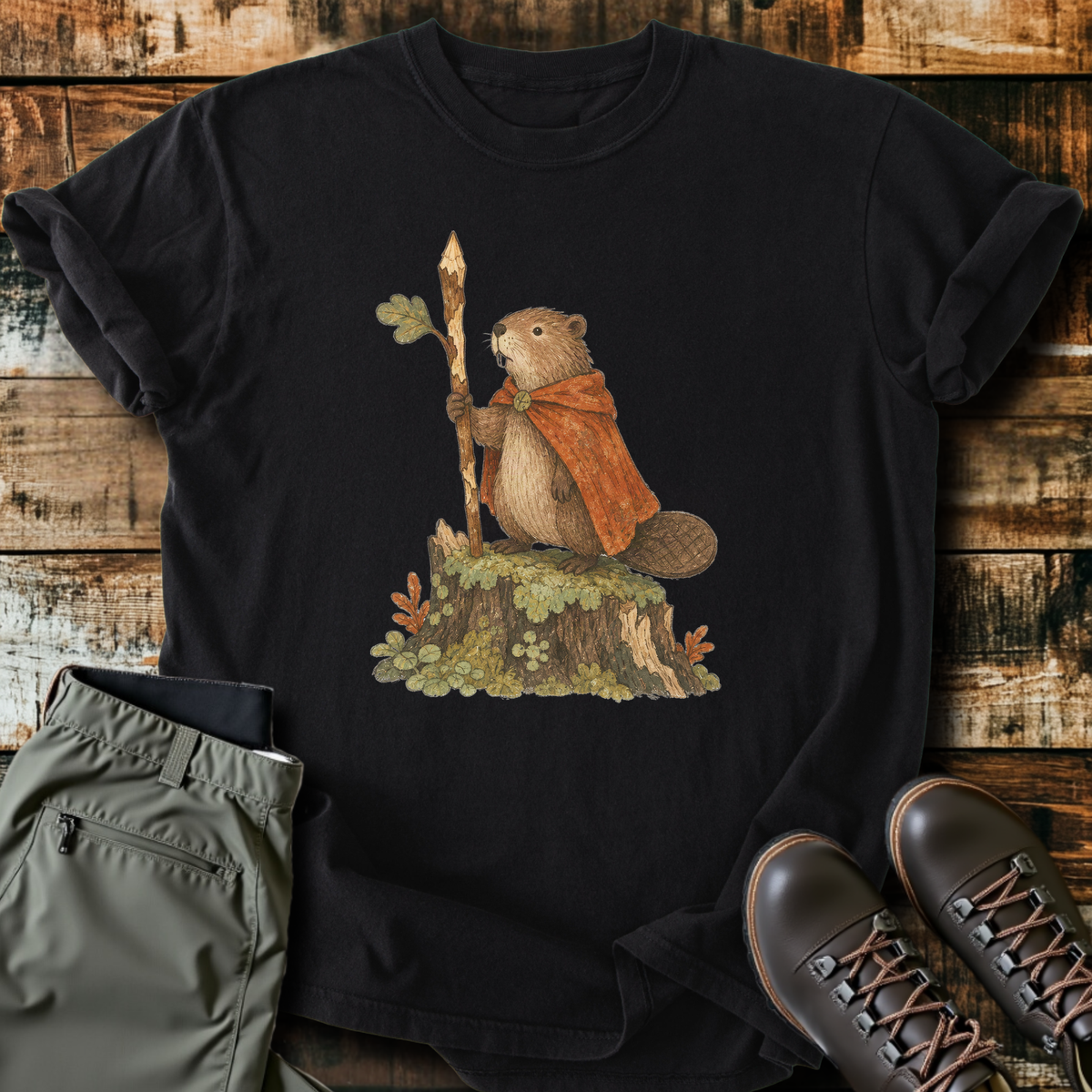 Beaver Wizard T-Shirt product image 3