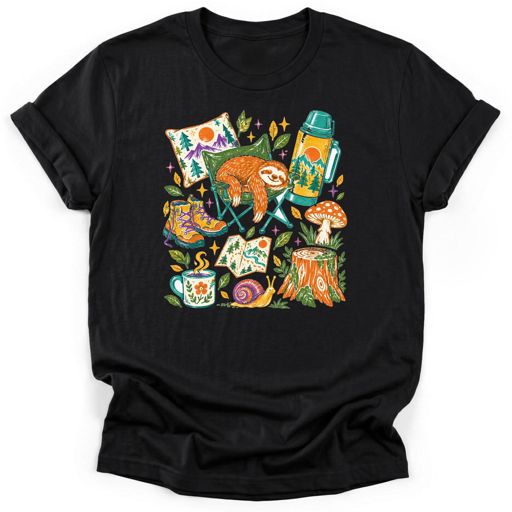 Sloth Camp Nap T-Shirt product image 2