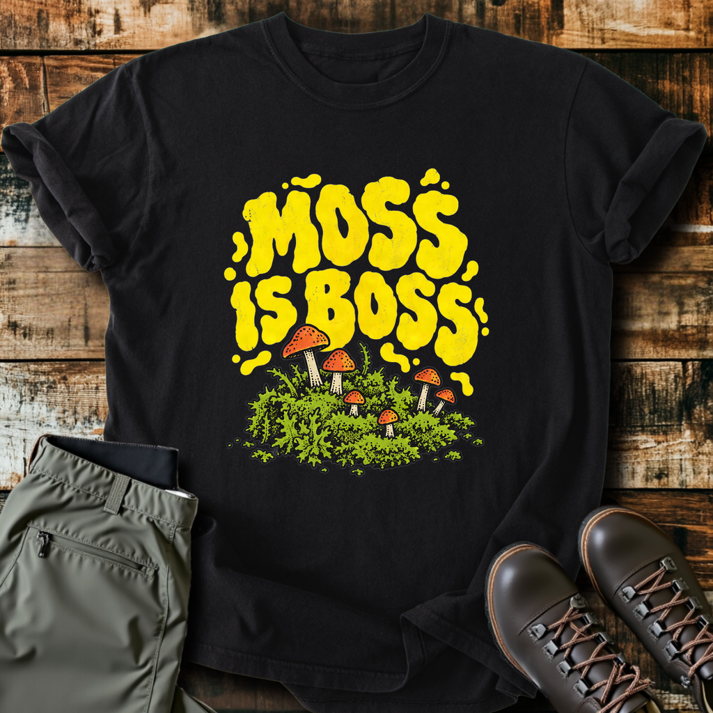 Moss Is Boss T-Shirt product image 8