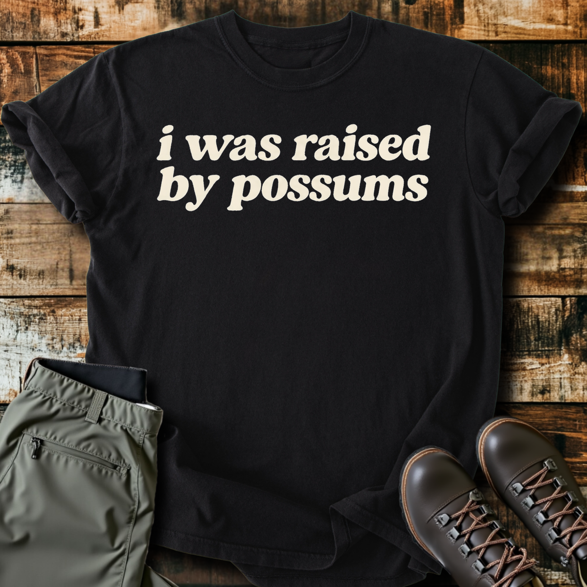Raised By Possums T-Shirt product image 1