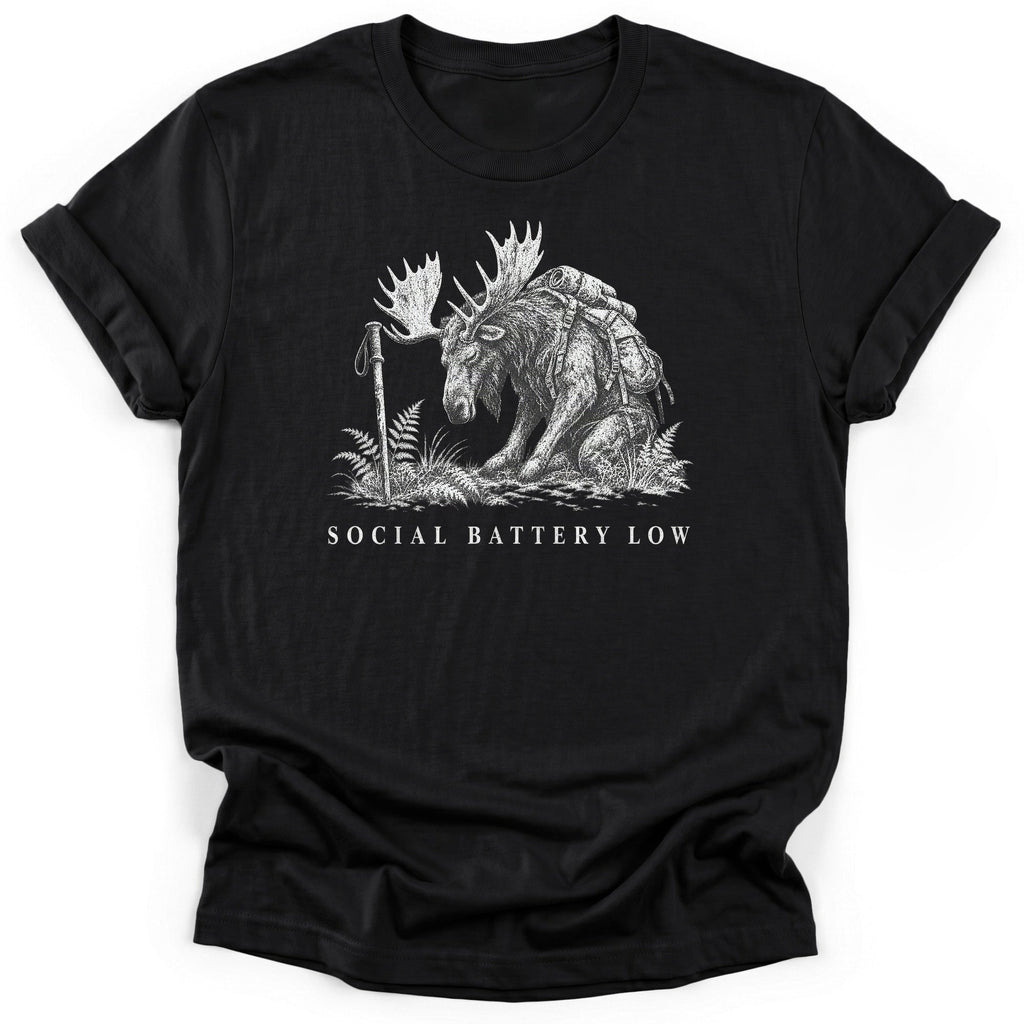 Social Battery Low T-Shirt product image 2