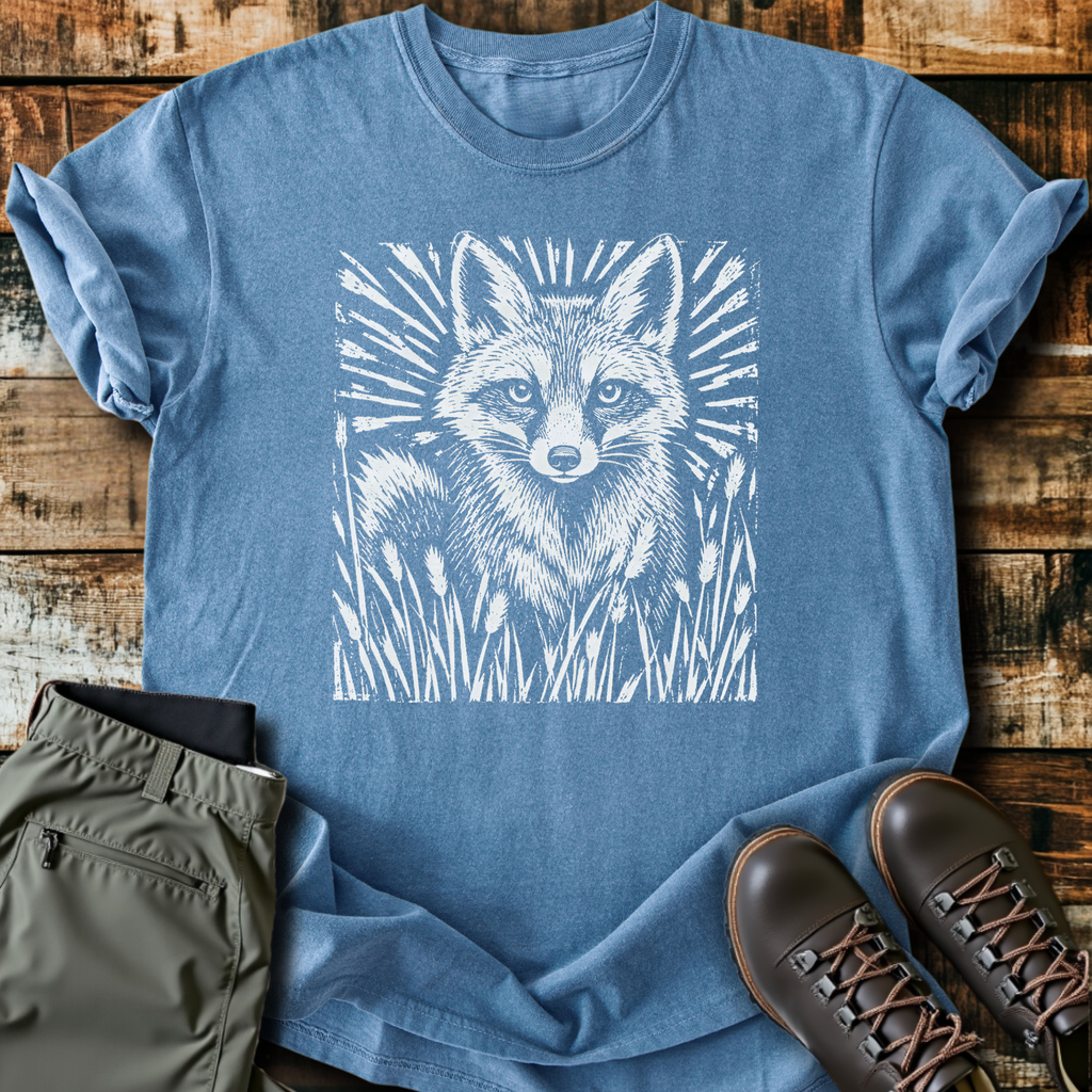 Woodcut Fox T-Shirt product image 2