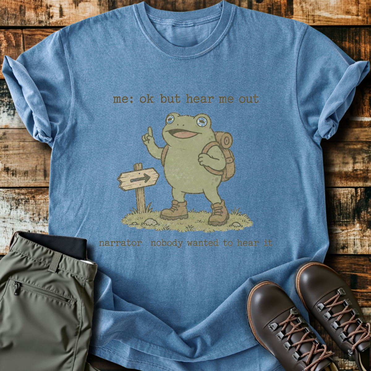 Hear Me Out Frog T-Shirt product image 2
