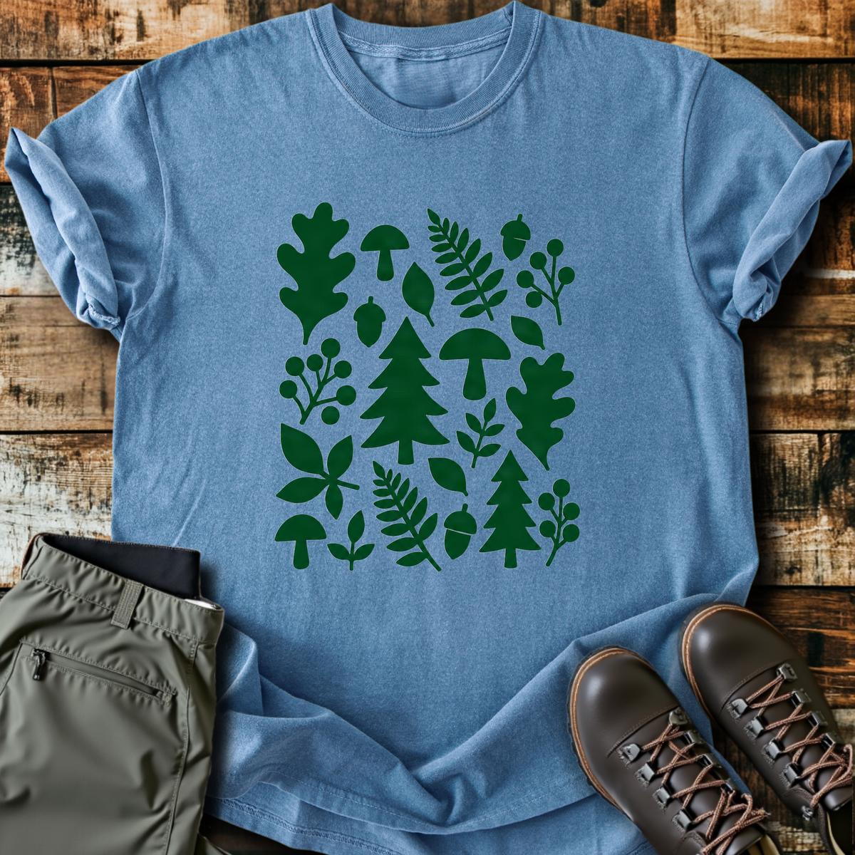 Forest Floor Shapes T-Shirt product image 2