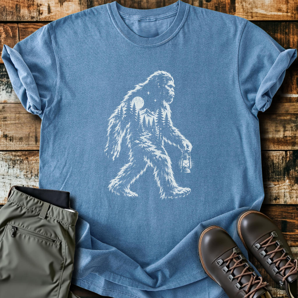 Bigfoot Double Exposure T-Shirt product image 3