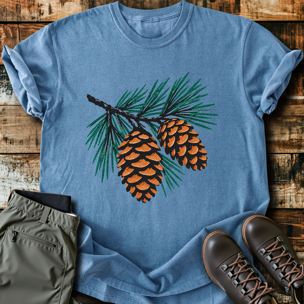 Pine Branch Cones T-Shirt product image 4