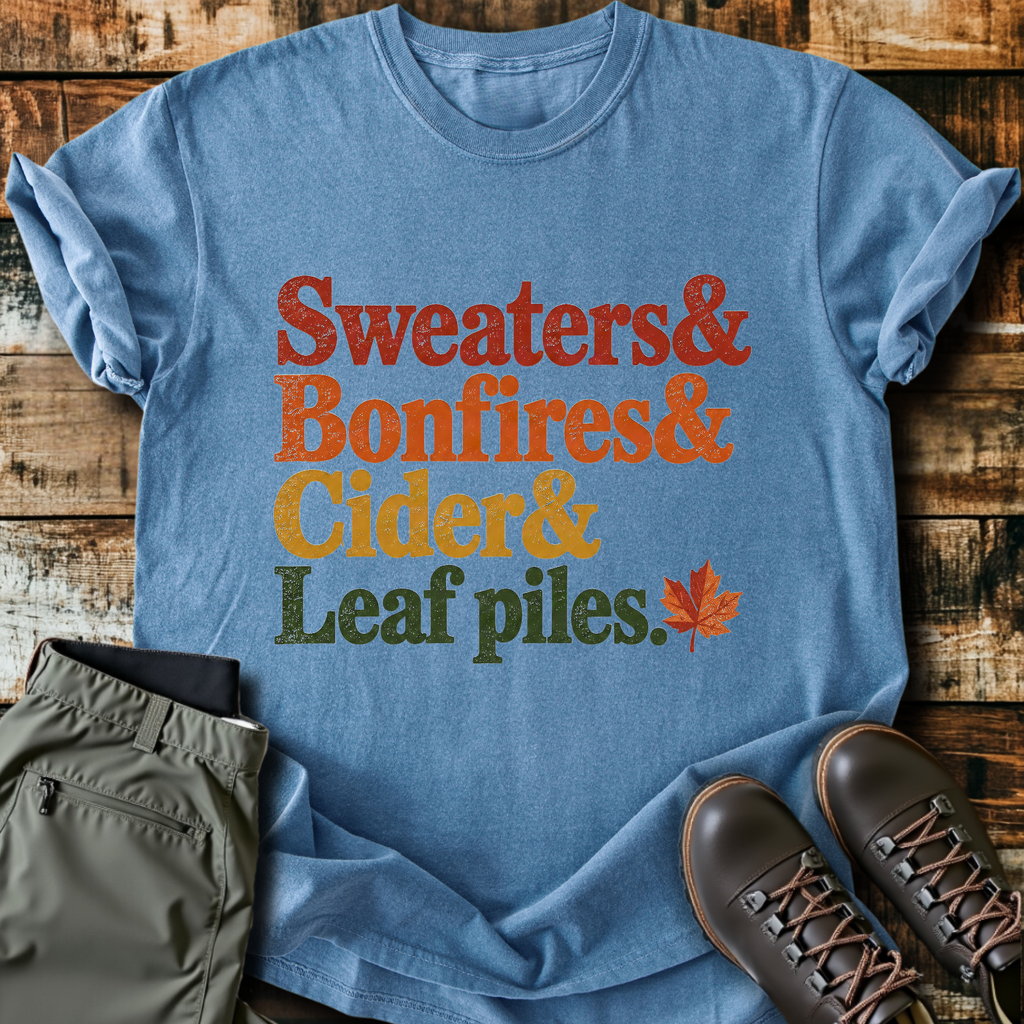 Sweaters And Bonfires T-Shirt product image 4