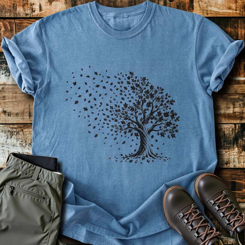 Windy Autumn Tree T-Shirt product image 3