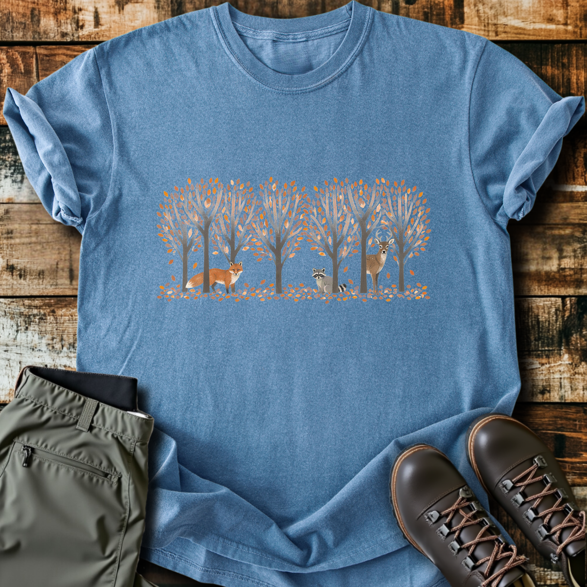 Autumn Forest Frieze T-Shirt product image 4