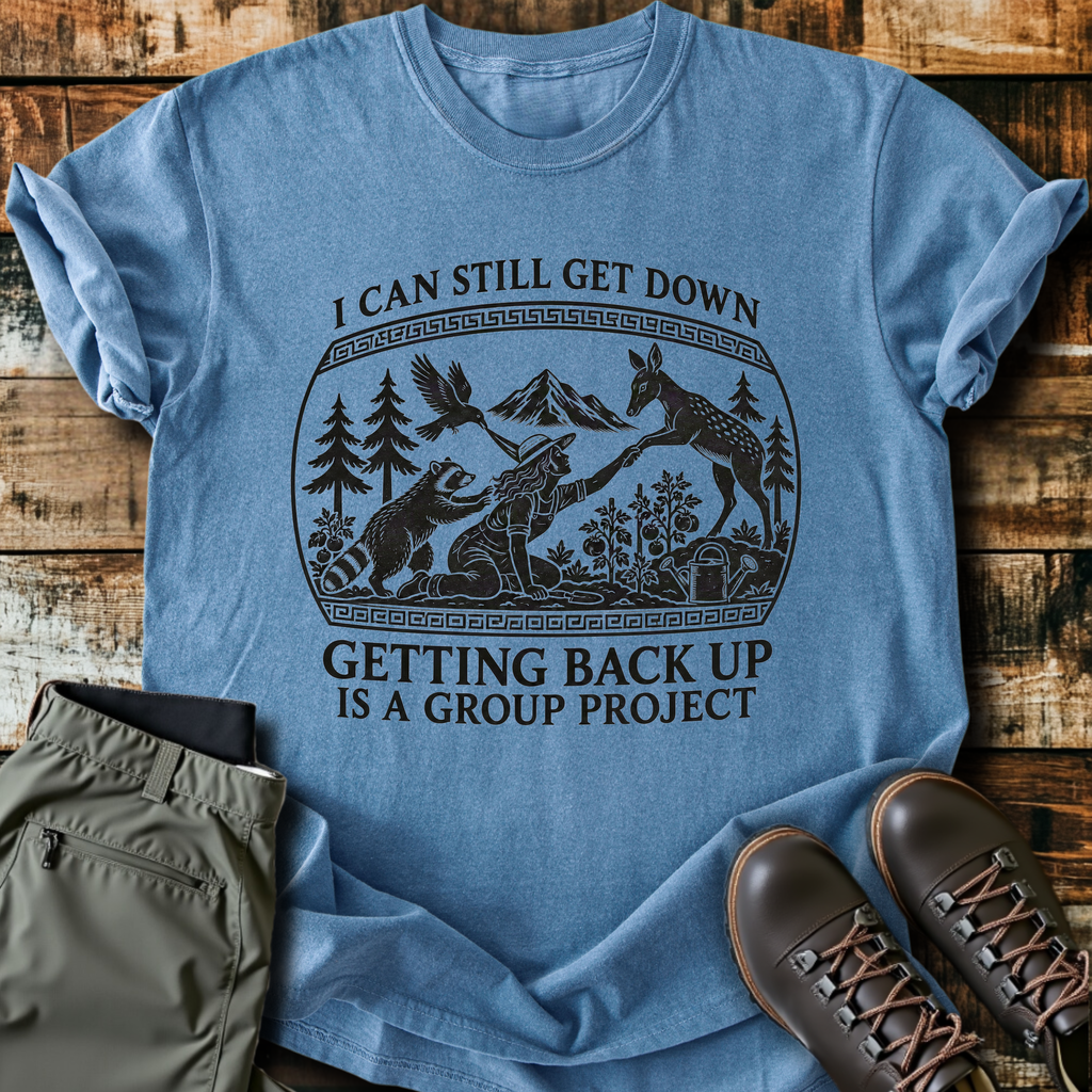 Getting Back Up Is A Group Project T-Shirt product image 3